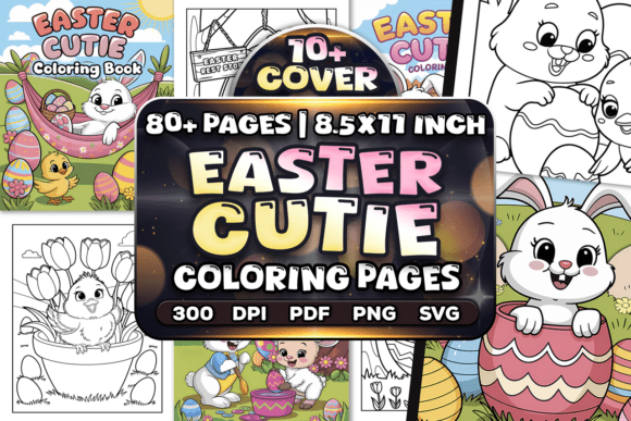 80 Easter Cutie Coloring Pages Review