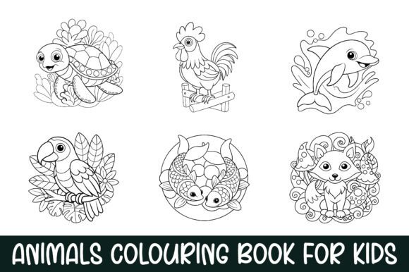 Animals Coloring Page Graphics and Coloring Pages Review