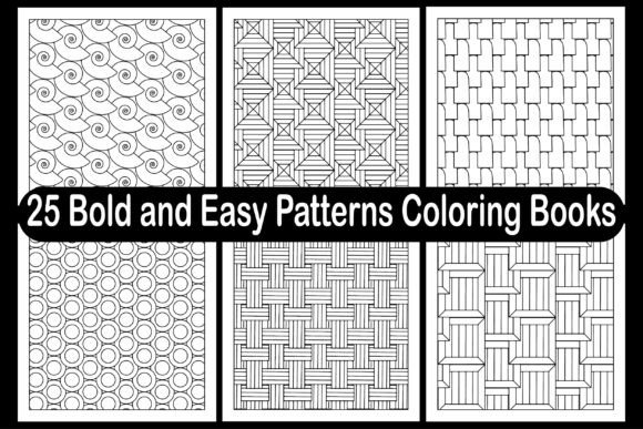 Bold and Easy Patterns Coloring Books Graphics and Coloring Pages Review